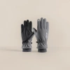 Black thickened warm gloves for both men and women, anti-slip and wear-resistant, suitable for daily cycling work Application Scenario